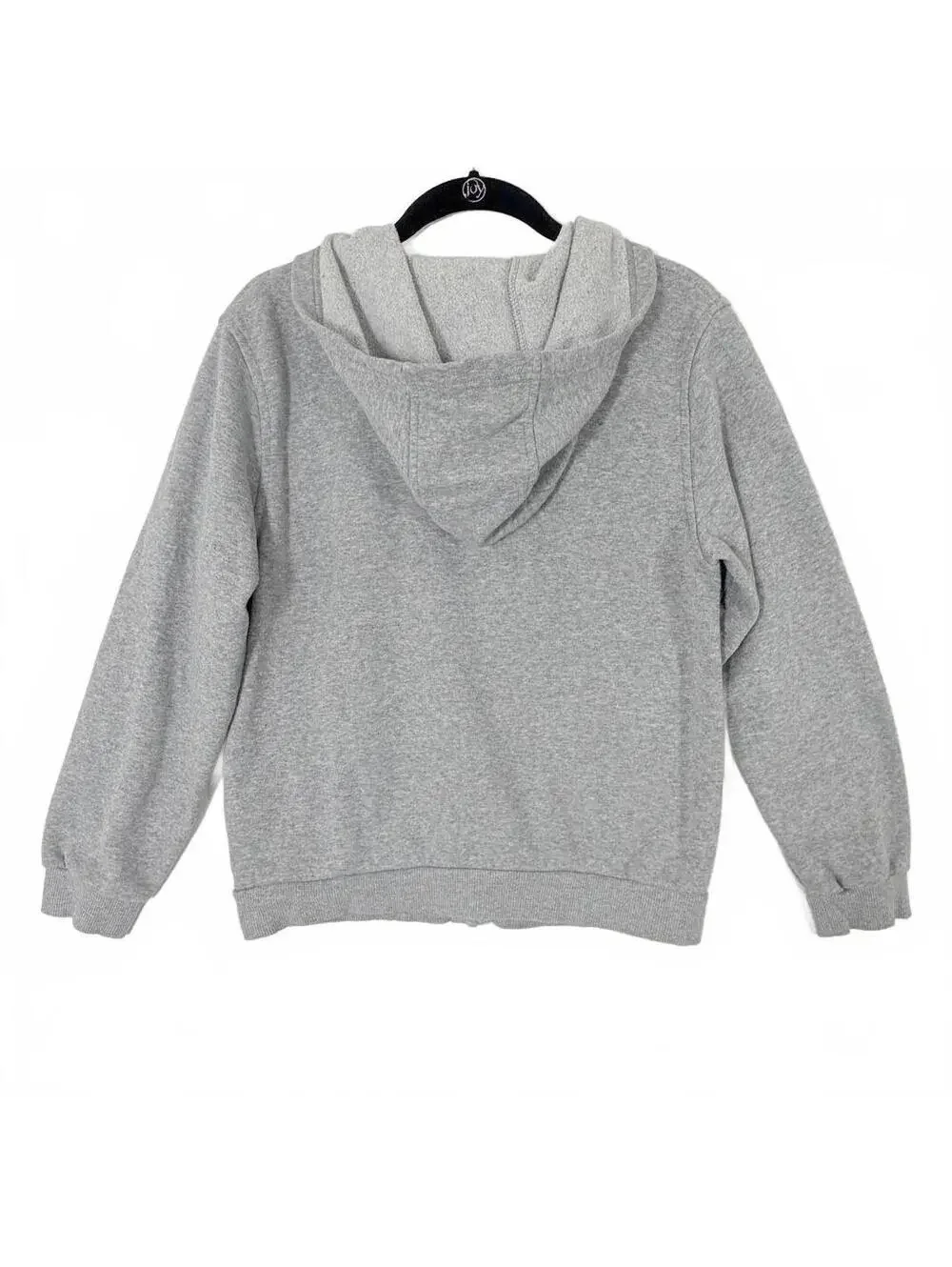 Nike Sportswear Club Fleece Big Kids Full Zip Hoodie Gray Size Large (14)